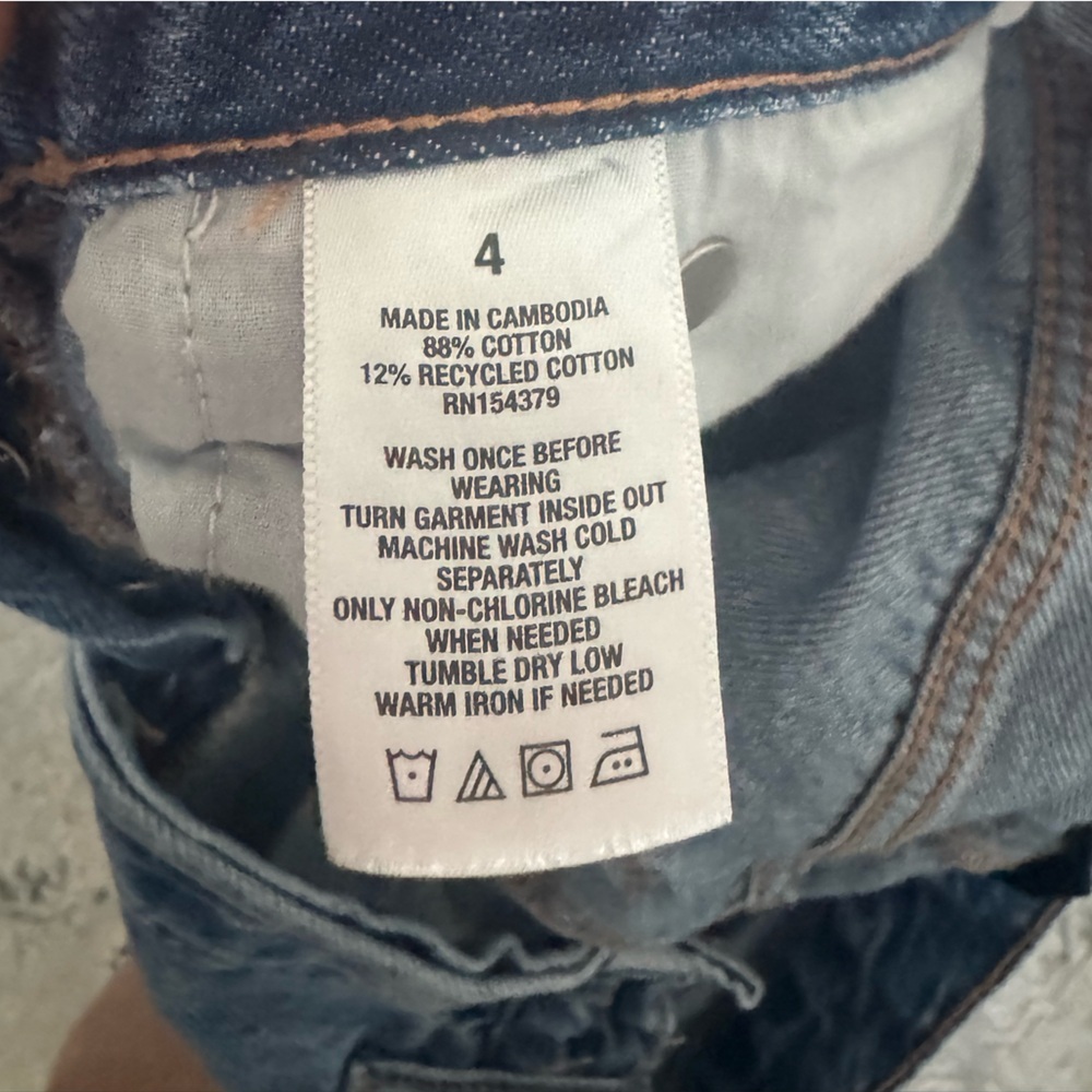 Aéropostale '90s Super High-Rise Baggy Jean Size 4 - Picture 7 of 7